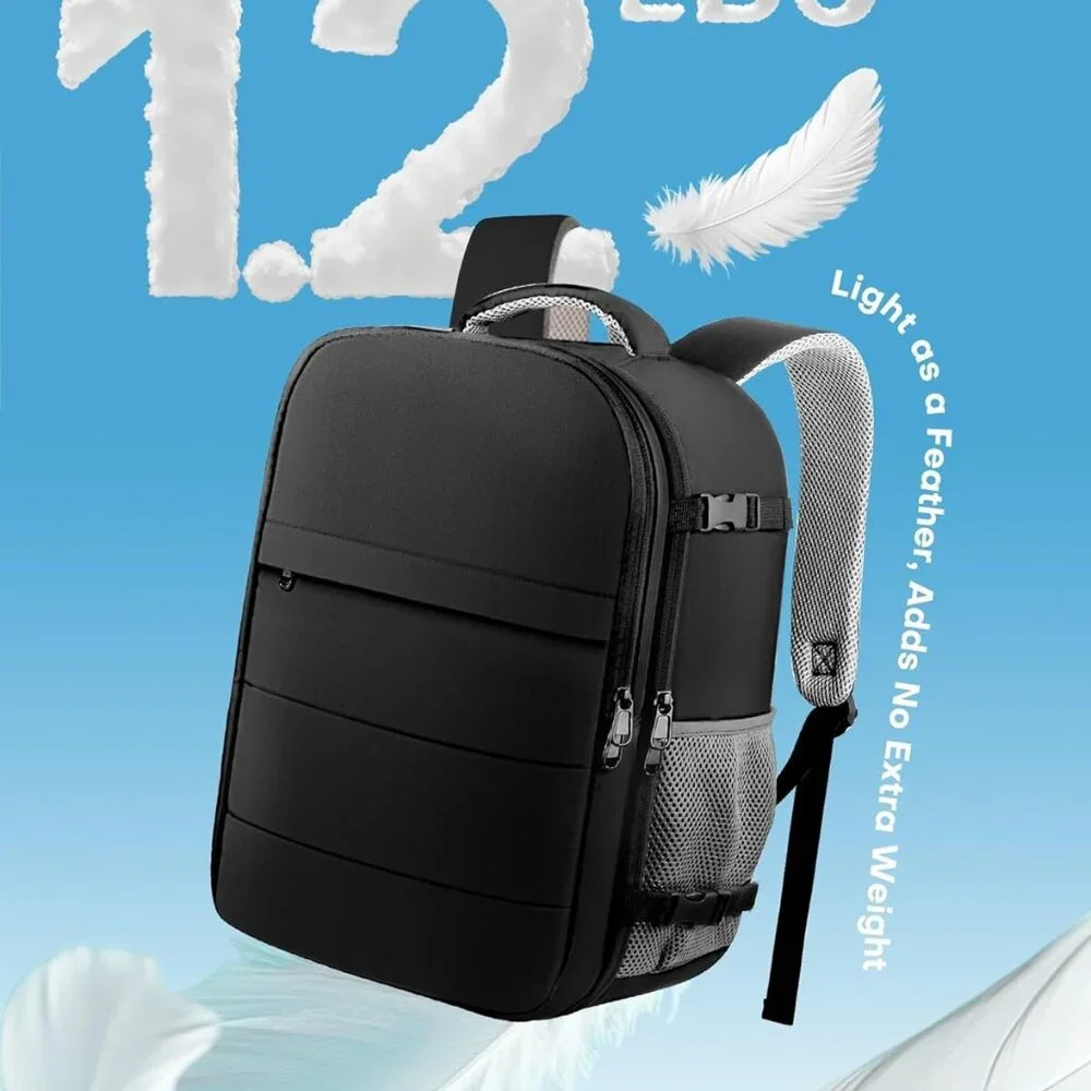 Travel Backpack - Flight Approved Travel Bag for Men and Women, Carry on Luggage - Picture 8 of 8